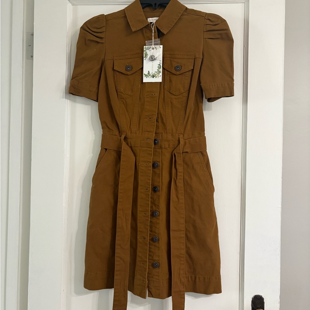 Chelsea & Violet Brown Mini Dress